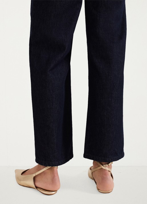Phase Eight Slingback van schapenleer - achterkant 3 goud