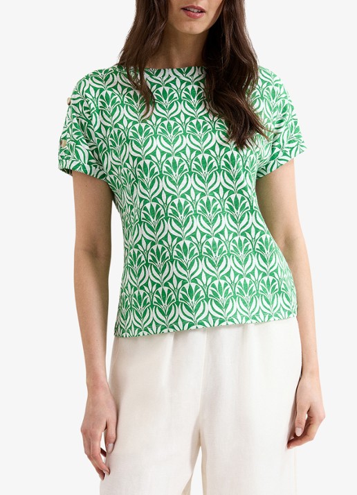 Phase Eight Suzie T-shirt met print