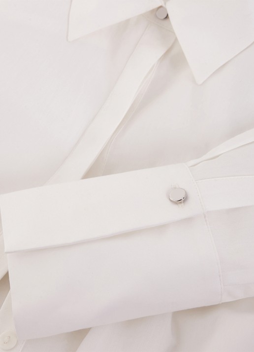 Phase Eight The White Shirt blouse - detail 5 wit