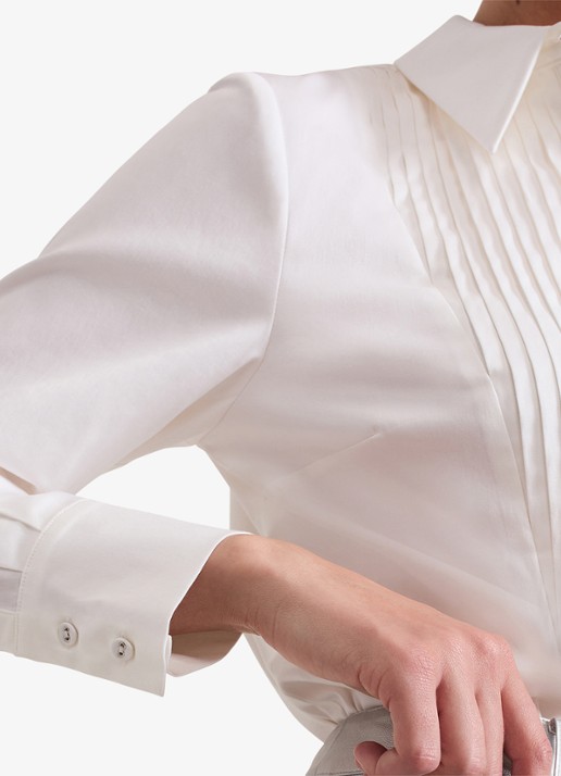 Phase Eight Tiana blouse met kraag - detail 7 wit