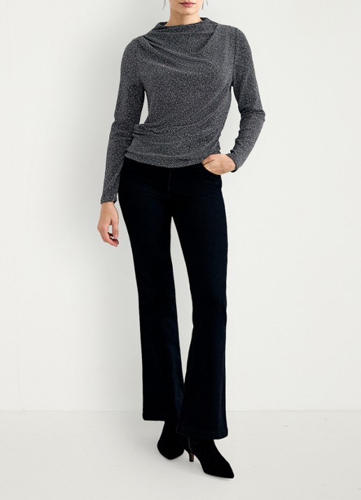 Phase Eight Top met strass - voorkant 3 zilver