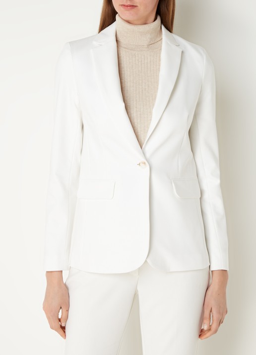 Phase Eight Ulrica blazer met klepzakken - detail 4 wit