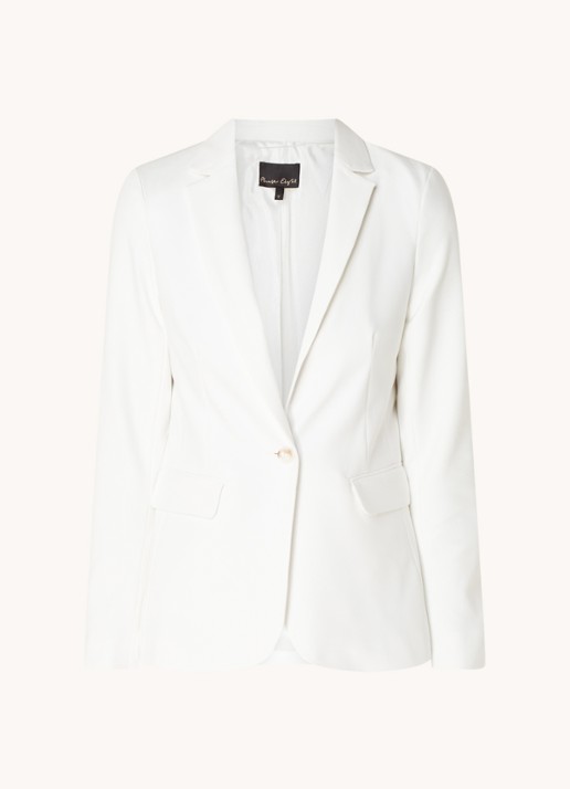 Phase Eight Ulrica blazer met klepzakken - voorkant wit