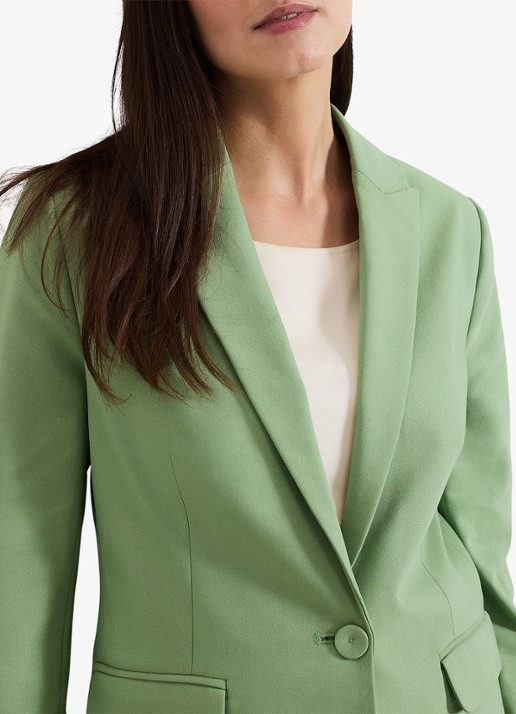Phase Eight Ulrica blazer met klepzakken - detail 6 lindegroen