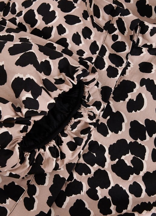 Phase Eight Wide fit jumpsuit met dierenprint - detail 7 zwart