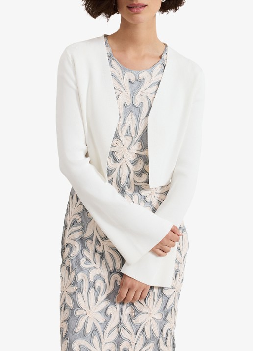 Phase Eight Yasmin bolero met ribstructuur