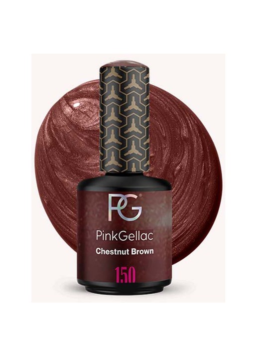 Pink Gellac 150 Chestnut Brown - gel nagellak