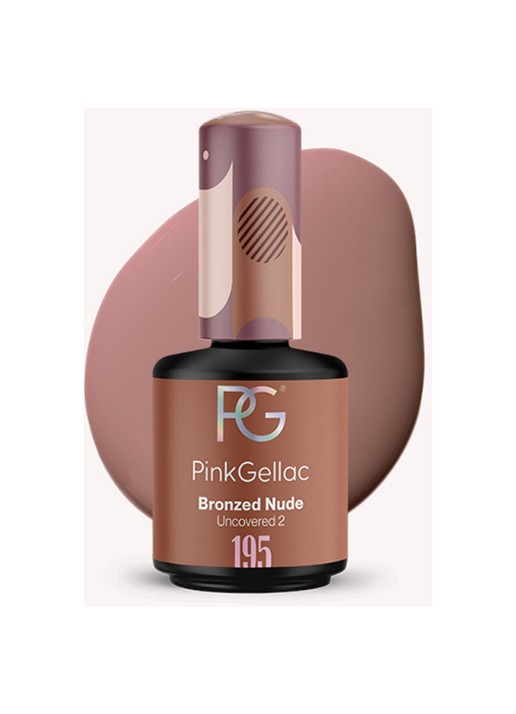 Pink Gellac 195 Bronzed Nude - gel nagellak