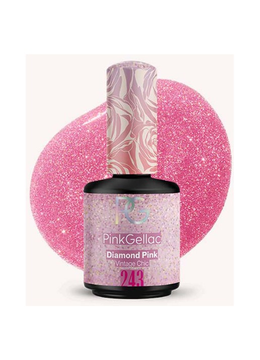 Pink Gellac 243 Diamond Pink - gel nagellak