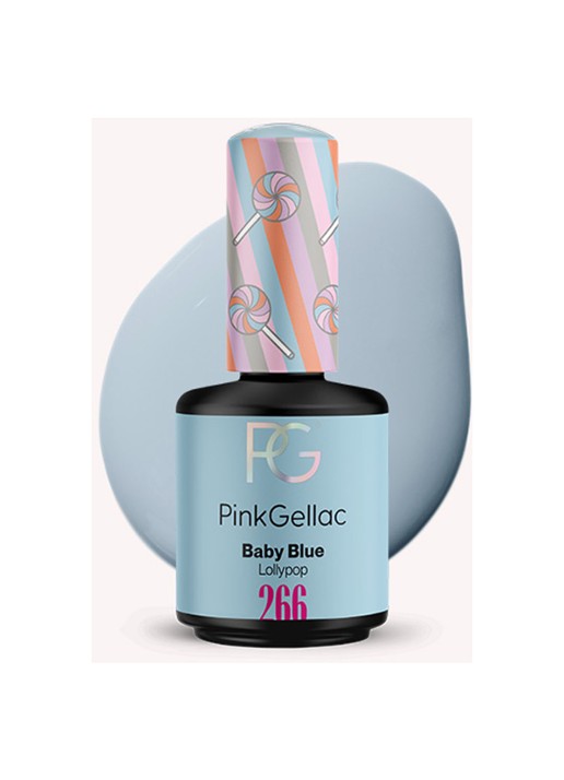 Pink Gellac 266 Baby Blue - gel nagellak