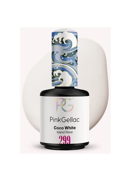 Pink Gellac 299 Coco White - gel nagellak