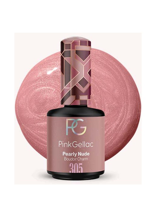 Pink Gellac 305 Pearly Nude - gel nagellak