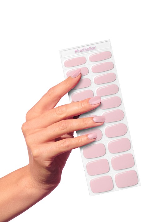 Pink Gellac Gel Stickers - nagelstickers - voorkant 4 003 toasted nude