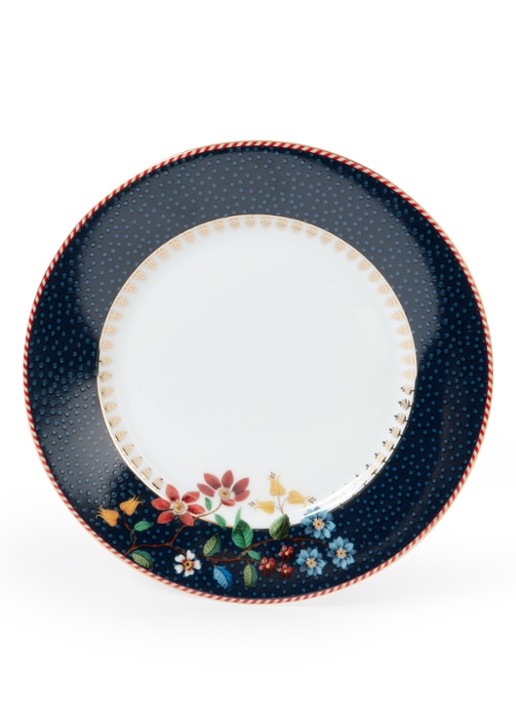 Pip Studio Berry Blues ontbijtbord 17 cm