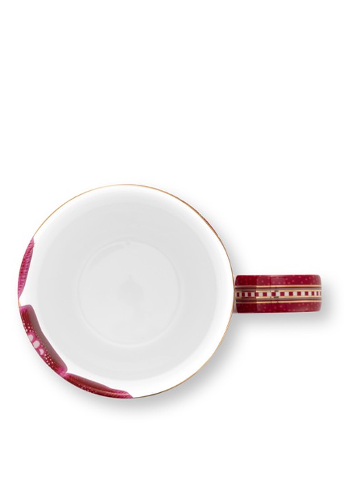 Pip Studio Blooming Tales Fantasy mok set van 2 - detail 6 donkerrood