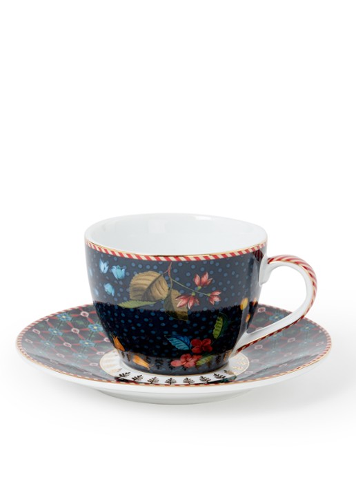 Pip Studio Espresso kopje en schotel 12 cl