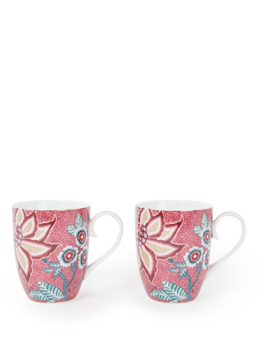 Pip Studio Flower Festival mok 35 cl set van 2