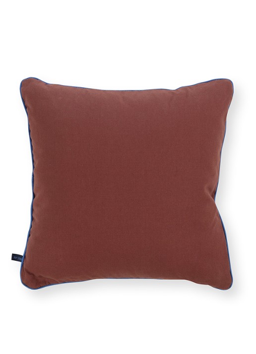 Pip Studio Giyani sierkussen 50 x 50 cm - achterkant blauw