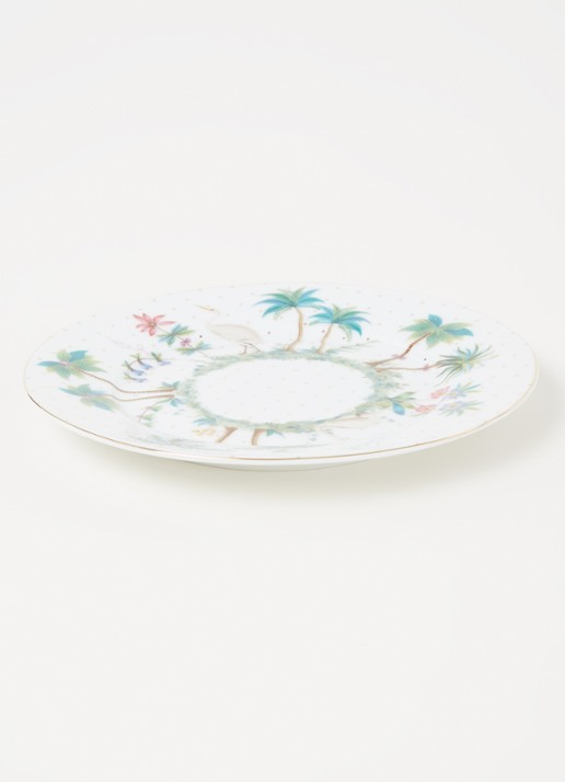 Pip Studio Jolie ontbijtbord 17 cm - voorkant 2 wit