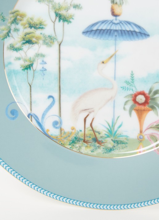 Pip Studio Jolie ontbijtbord 21 cm - detail zeegroen