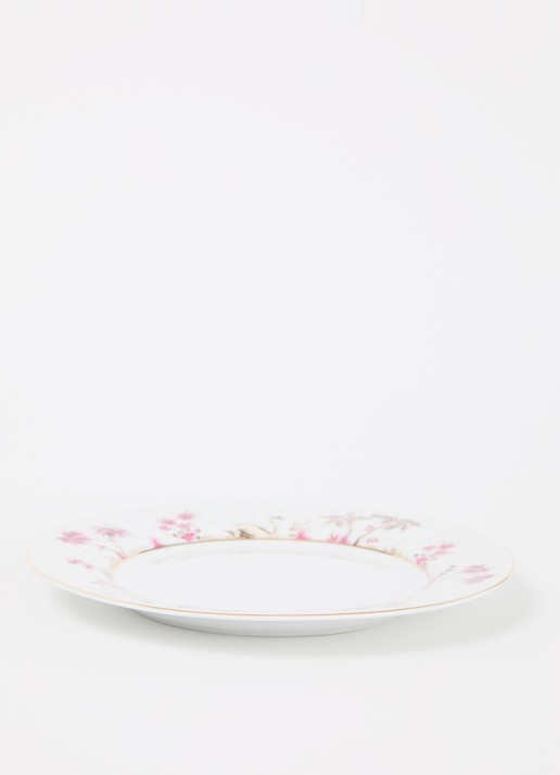 Pip Studio Jolie ontbijtbord 21 cm - voorkant 4 roze