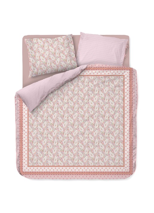 Pip Studio Kairi Bloom dekbedovertrekset - inclusief kussenslopen - voorkant 8 lichtroze