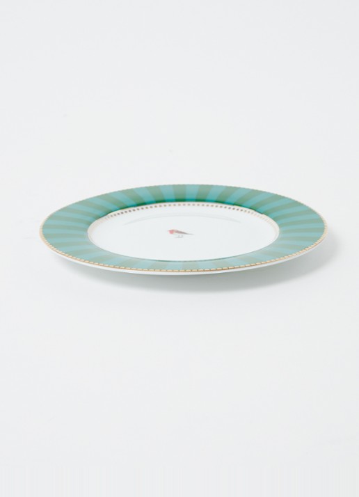 Pip Studio Love Birds ontbijtbord 17 cm - detail 3 donkergroen