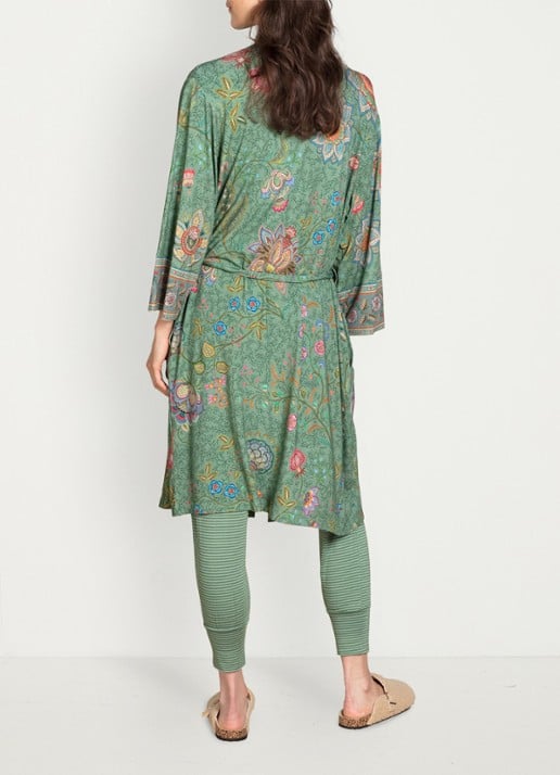 Pip Studio Naomi Mumbai Morning kimono met bloemenprint