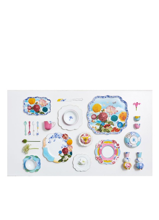 Pip Studio Royal dinerbord 28 cm - detail 2 multicolor