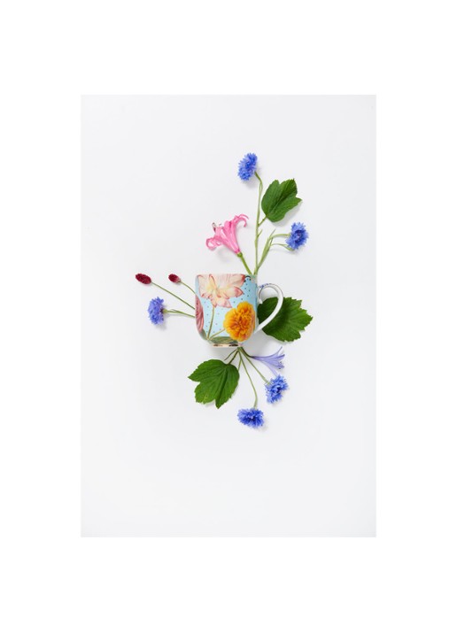 Pip Studio Royal Flowers kopje 33 cl - voorkant 4 multicolor