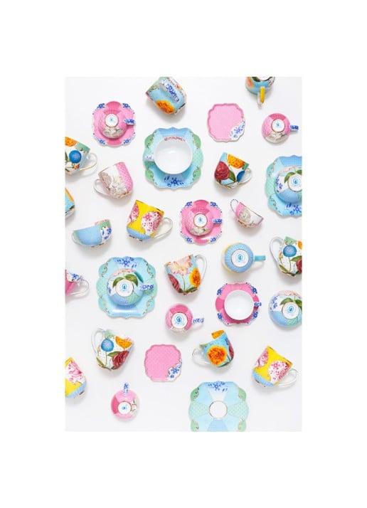 Pip Studio Royal ontbijtbord 24 cm - detail 2 multicolor