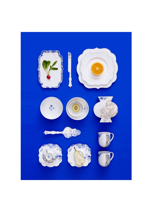 Pip Studio Royal White Medium voorraadpot  - detail wit