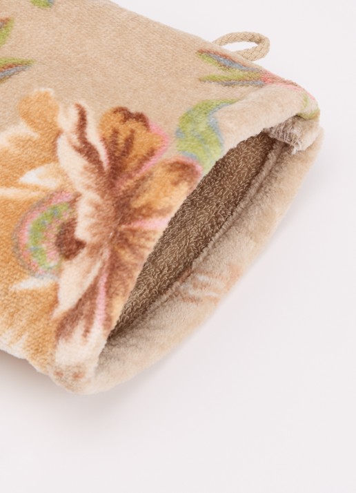 Pip Studio Secret Garden washand 16 x 22 cm - detail beige