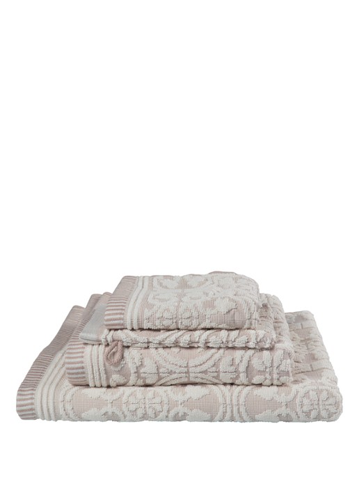 Pip Studio  Tile de Pip douchehanddoek 55 x 100 cm  - detail 2 khaki