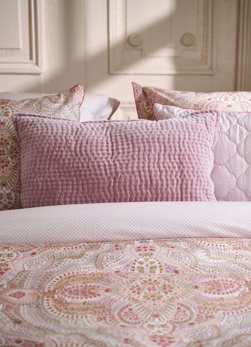 Pip Studio Velvet Sky sierkussen 40 x 60 cm - voorkant 4 roze