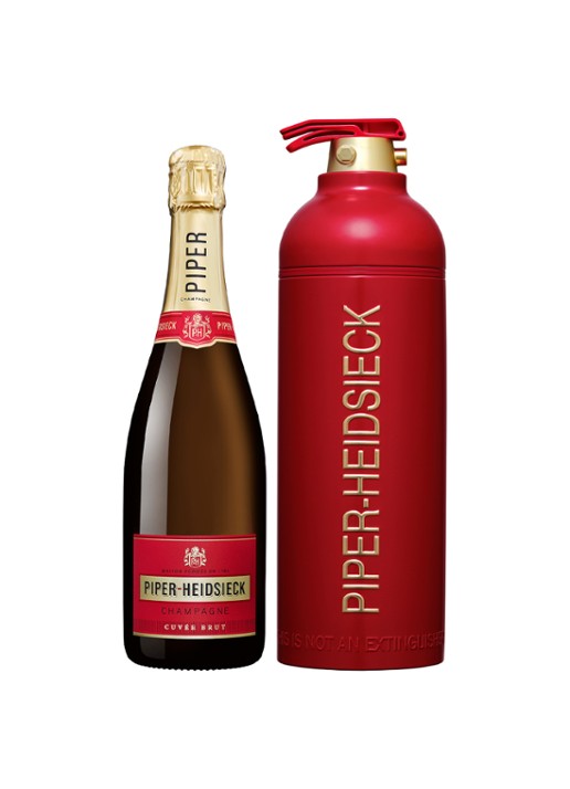PIPER-HEIDSIECK Champagne Cuvée Brut Code Red Edition in geschenkblik 750 ml