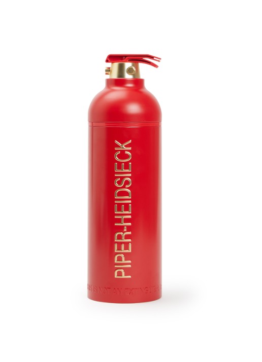 PIPER-HEIDSIECK Champagne Cuvée Brut Code Red Edition in geschenkblik 750 ml - voorkant 2 rood