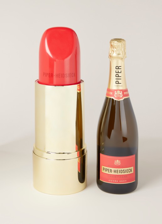 PIPER-HEIDSIECK Cuvée Brut champagne met lipstick cadeauverpakking - voorkant 2 undefined