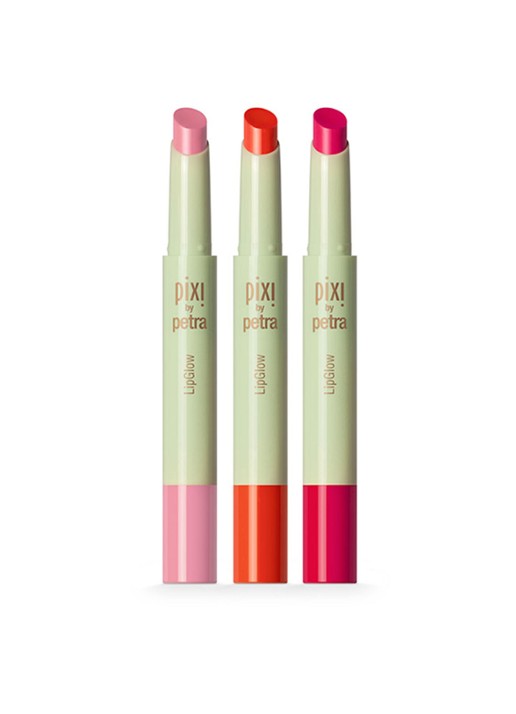 Pixi LipGlow - lipstick - detail 2 ruby
