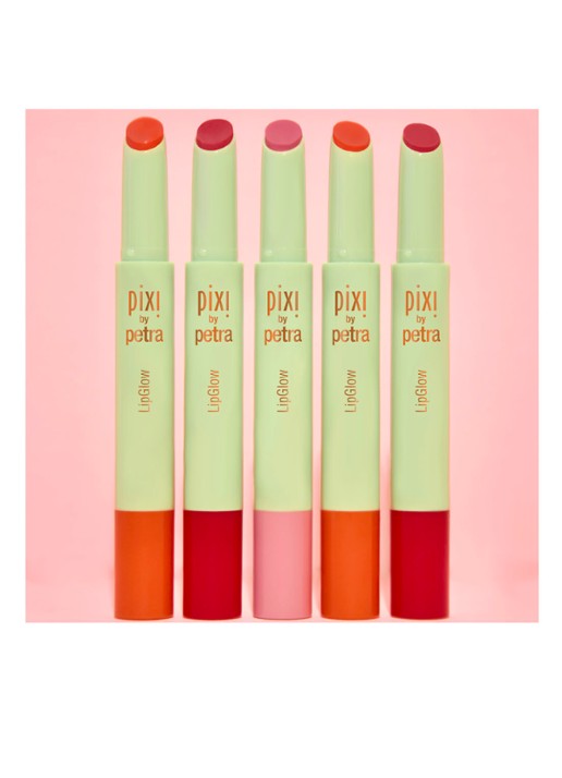 Pixi LipGlow - lipstick - detail 4 ruby