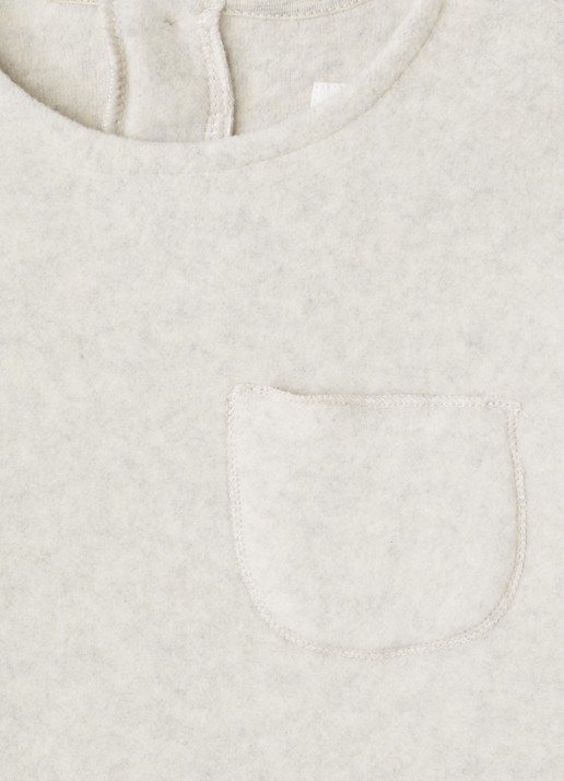 Play Up Polar sweater met gemêleerd dessin - detail blauw