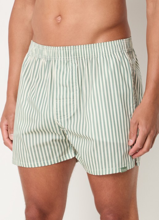 Pockies Boxershort van  katoen met streepprint