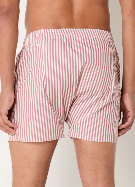 Pockies Boxershort van  katoen - achterkant 2 oudroze