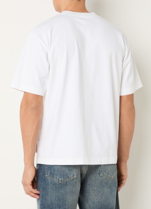Pockies L.A. Window T-shirt met print - achterkant 3 wit