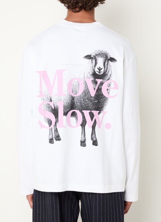 Pockies Move longsleeve met logo- en backprint