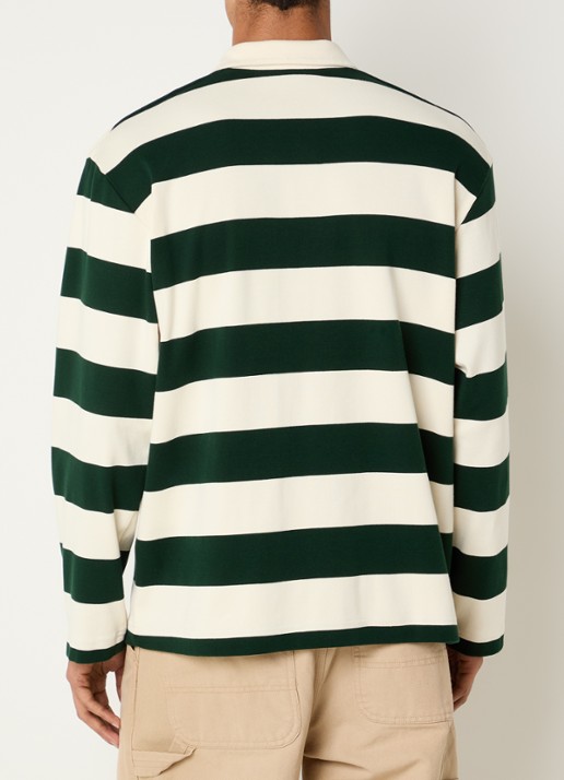 Pockies Sweater met polokraag - achterkant multicolor