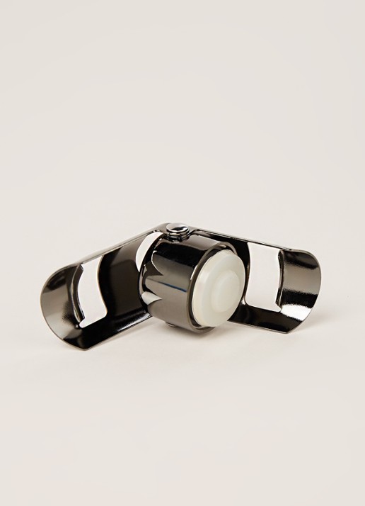 Point-Virgule Champagnestop 5,5 cm - detail zilver