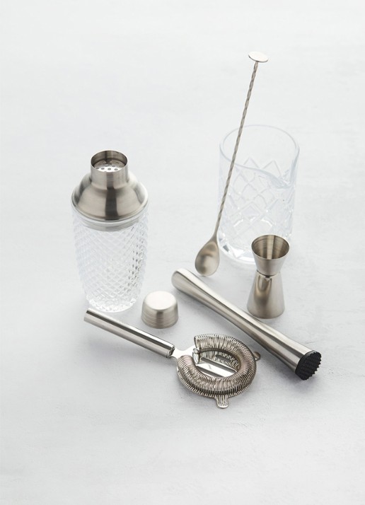 Point-Virgule Cocktailset 6-delig - detail 6 zilver