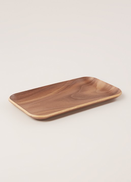 Point-Virgule Dienblad 22 x 12 cm - voorkant 2 bruin