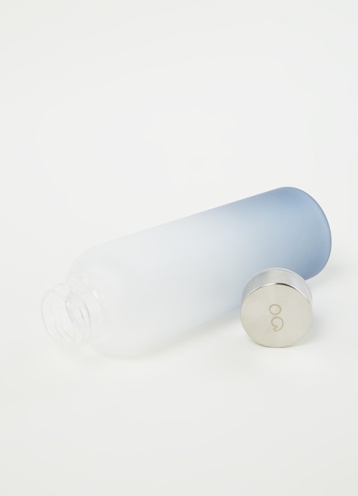 Point-Virgule Frosted drinkfles van glas 50 cl  - detail transparant